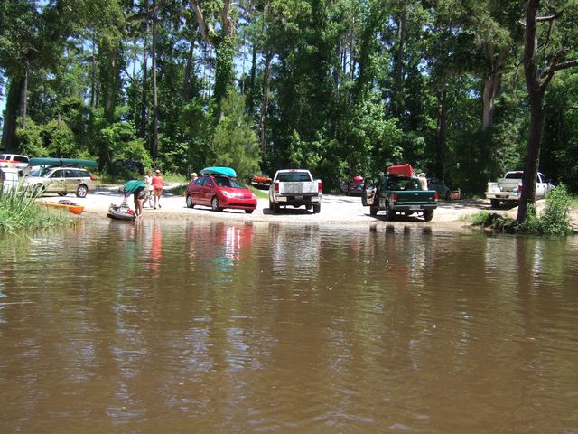 Cane Bayou put in from water